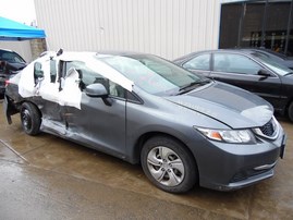 2013 HONDA CIVIC LX 4DR GRAY 1.8 AT A19975